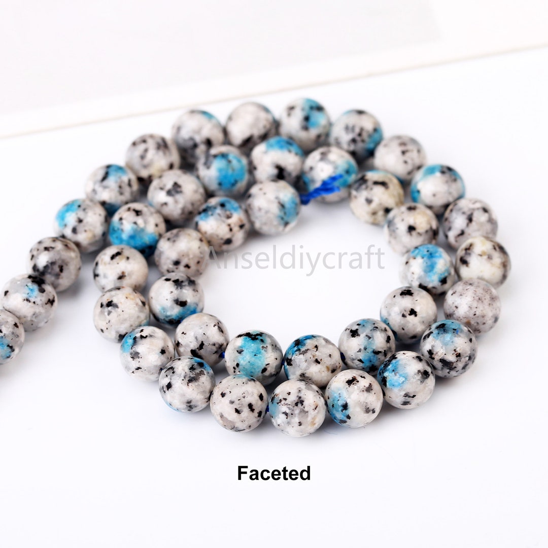 610mm Natural Rare K2 Beads Supplies 6mm 8mm 10mm Blue K2 Jasper