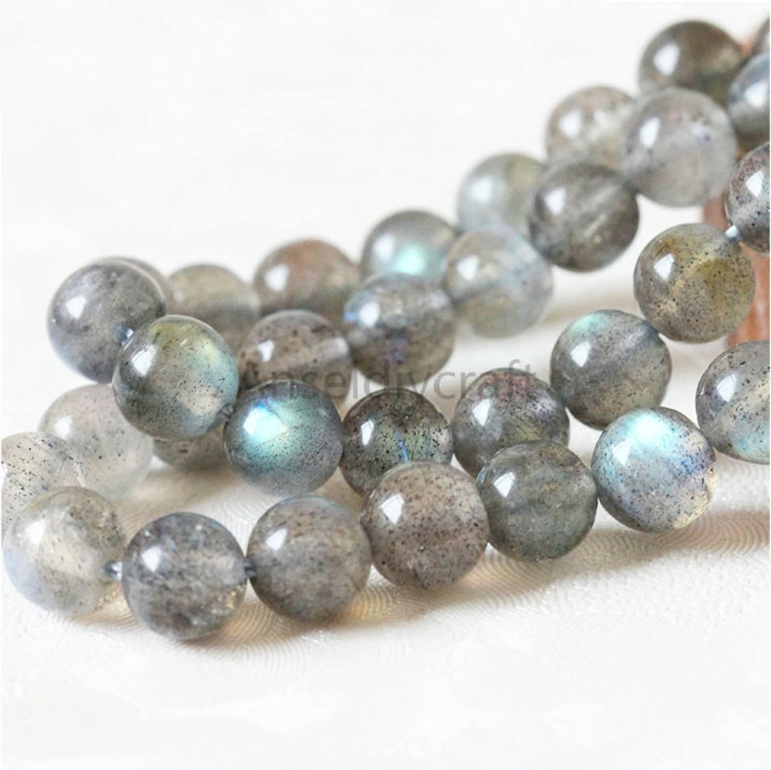 412mm AAAAA Natural Blue Moonstone Beads Supplies Full Strand Etsy