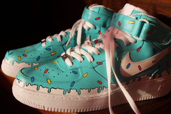 Hand Painted Nike Air Force 1's Hand Painted Nike Air Force 1's