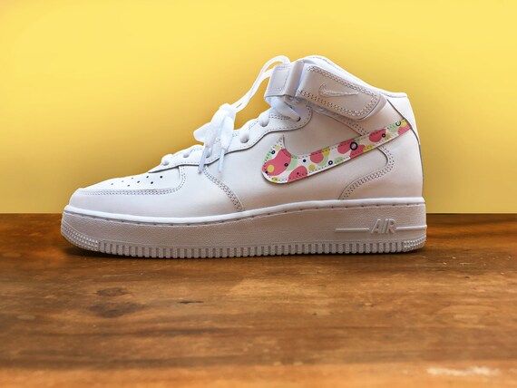 nike pale pink air force 1 ss trainers youth