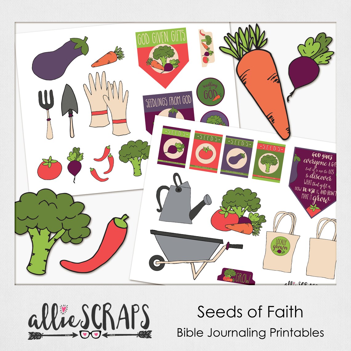Seeds of Faith Bible Journaling Kit - Etsy