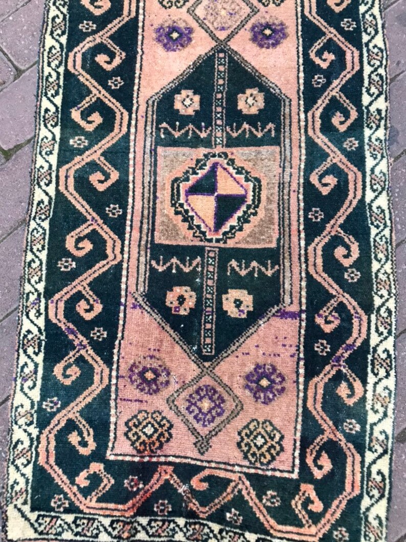 Door Mat Rug,Small Rug,Home Rug,Floor Rug,Turkish Rug,Oushak Small Rug,Vintage Rug,Decorative Small Rug,Oushak Mat Rug,Handmade Small Rug