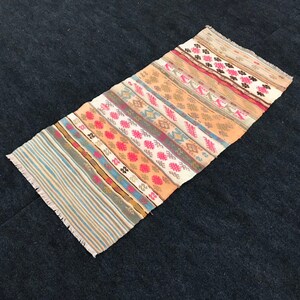 2&#39;2X4&#39;4Feet,68X134Cm boho flatview kilim rug, alfombra de suelo, alfombra kilim área, alfombra boho hecha a mano alfombra kilim lana, alfombra kilim azteca, kilim turco