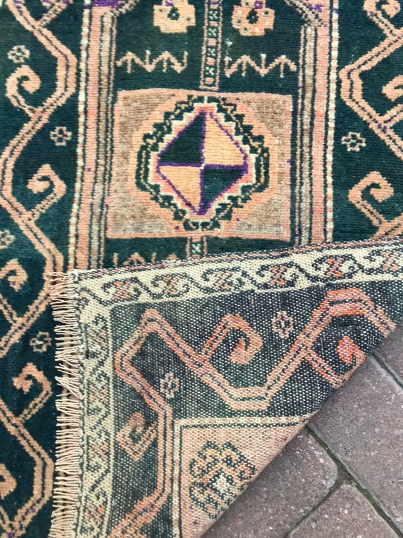 Door Mat Rug,Small Rug,Home Rug,Floor Rug,Turkish Rug,Oushak Small Rug,Vintage Rug,Decorative Small Rug,Oushak Mat Rug,Handmade Small Rug