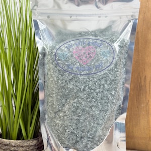 16 oz Disco Ball 1-3 mm Irregular Crushed Broken Glass, Broken Glass for Resin, Glass Geode, Resin Art Materials, Glass Chips, Shattered