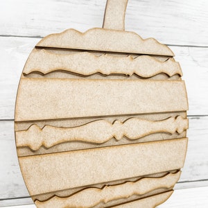 Spindle Pumpkins Crafting DIY Kit | Unfinished Wood Craft Kit | Paint ...