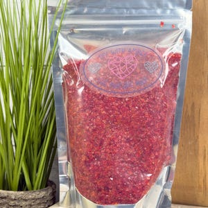 16 oz Ruby Red 1-3 mm Irregular Crushed Broken Glass, Broken Glass for Resin, Glass Geode, Resin Art Materials, Glass Chips, Shattered