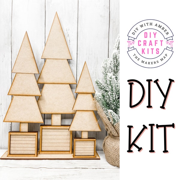 Unfinished Wood Plank Craft Etsy