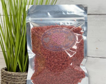 8 oz Terra Cotta Orange 1-3 mm Irregular Crushed Broken Glass, Shattered Glass for Resin, Glass Geode, Resin Art Materials, Glass Chips