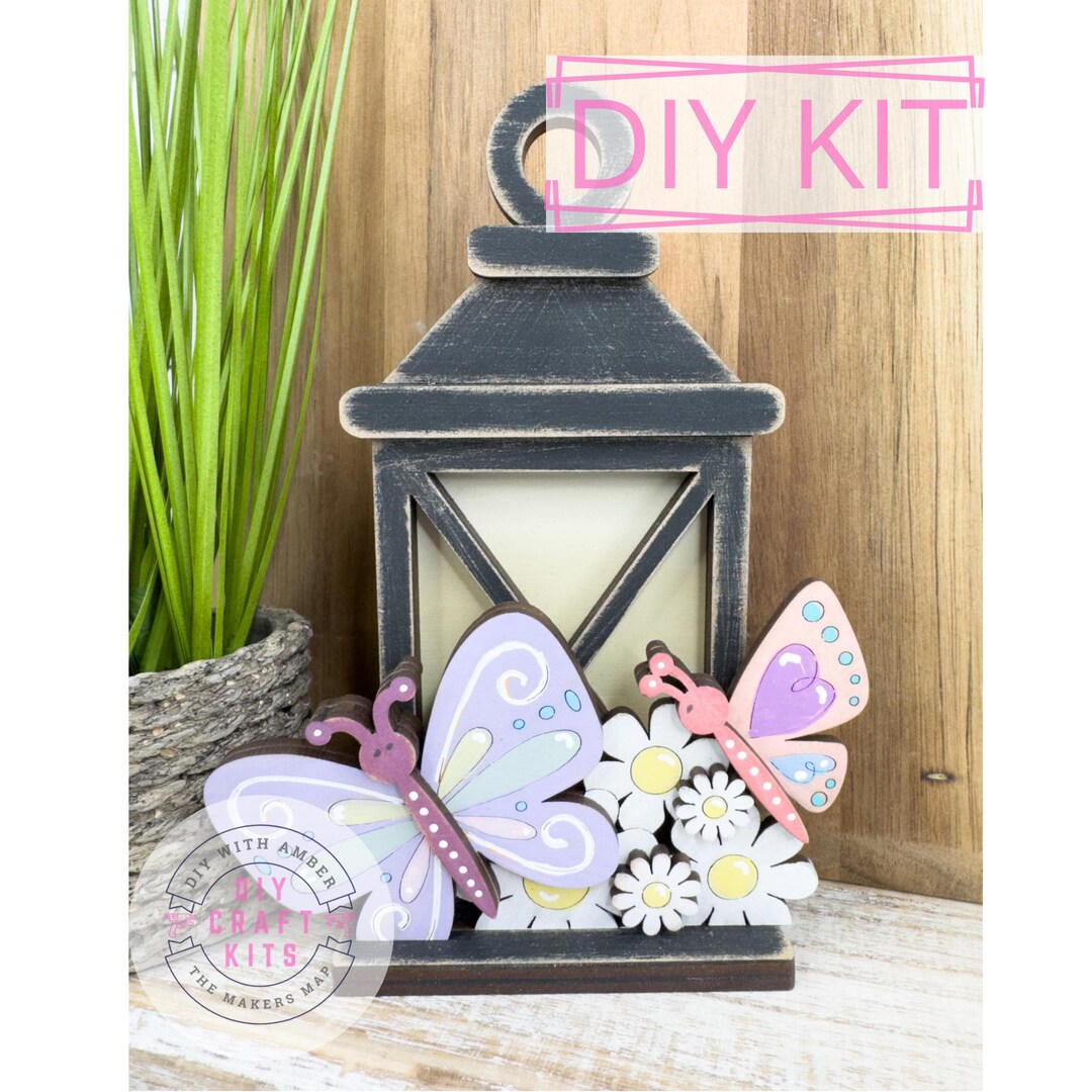 Butterflies Add on Insert DIY Kit | Spring Shelf Sitter | Butterfly ...