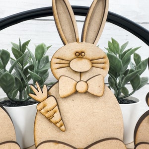Bunny Friends Sitters DIY Kit | Family Bunny Craft |whimsy Easter ...