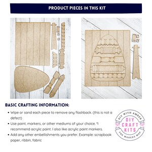Spindle Candy Corn DIY Craft Kit | Wooden Fall Decor | Autumn Fall ...