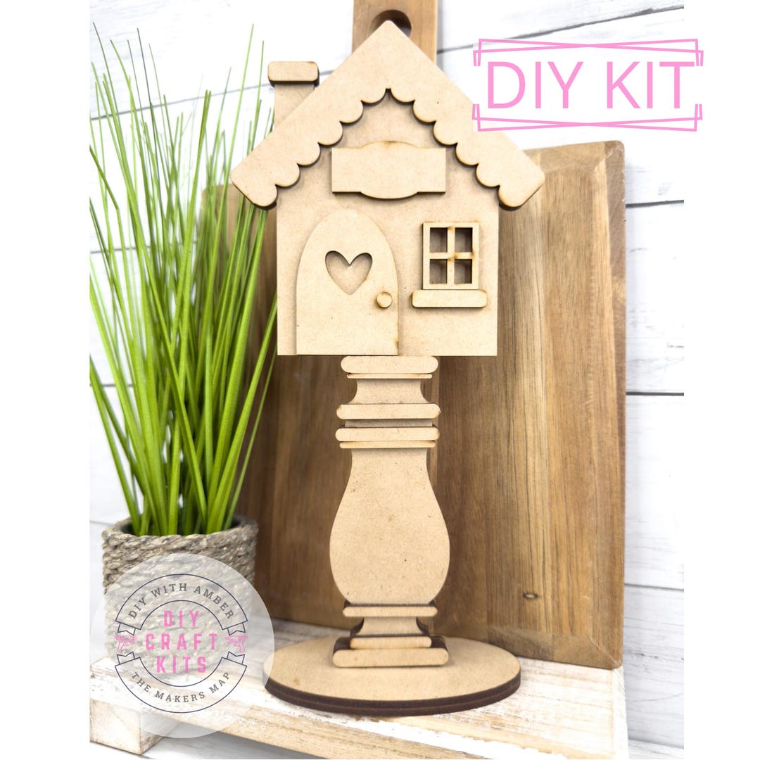 House Insert for Interchangeable Spindle Base | Farmhouse Seasonal ...