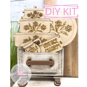 Corning ware Insert for Interchangeable Drawer Base DIY Kit | Farmhouse Mantle Decor | Interchangeable Seasonal Decor ck3300