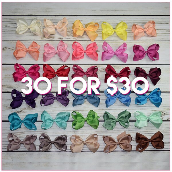 Cheap Hair Bow Etsy
