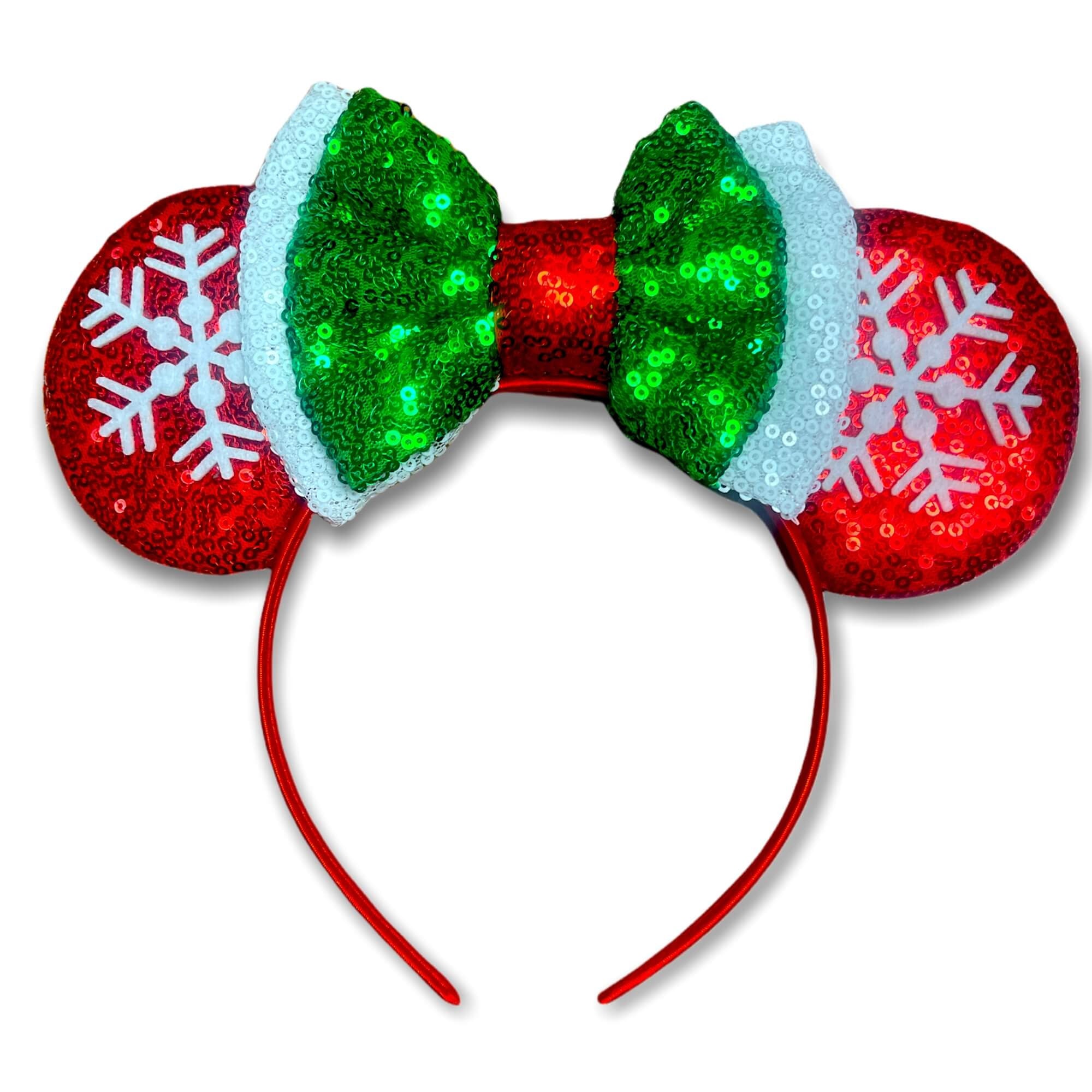 Magic Mouse Sequin Christmas Headband Ears 9 Styles to Choose - Etsy