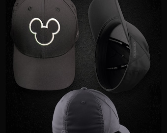 Fitted Mouse OGIO Stretch Cap Puff Embroidered