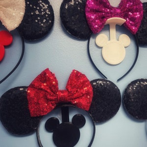 Mouse Ears Wall Hanger, Wall Display for Magic Mouse Ear Headbands, 3m command hook. image 5