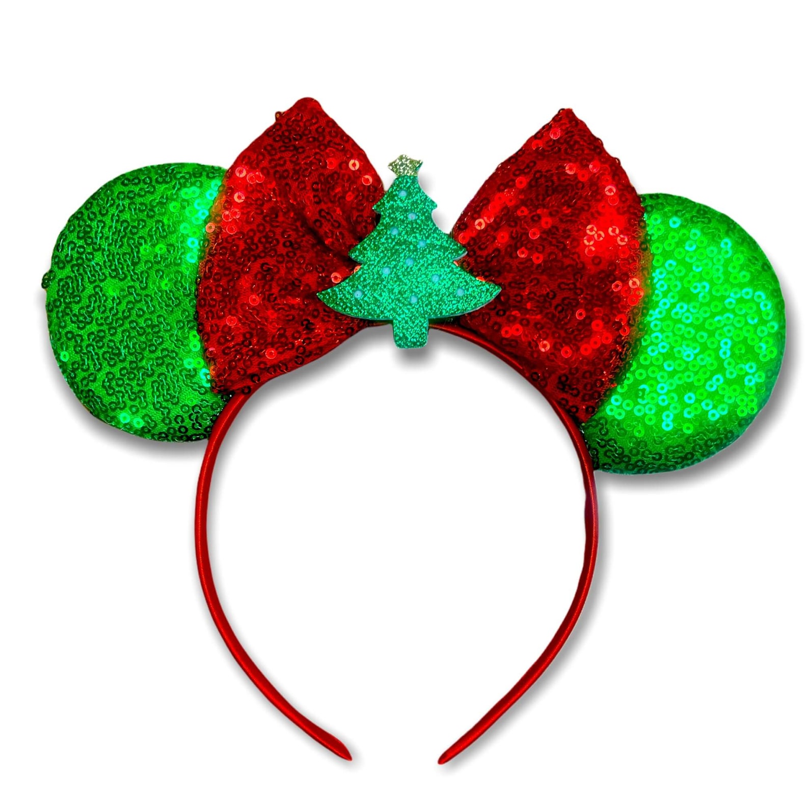 Magic Mouse Sequin Christmas Headband Ears 9 Styles to Choose Etsy