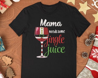 Jingle Juice Holiday T-shirt | Black