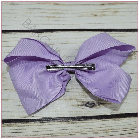 Light Purple big bow acrylic beads