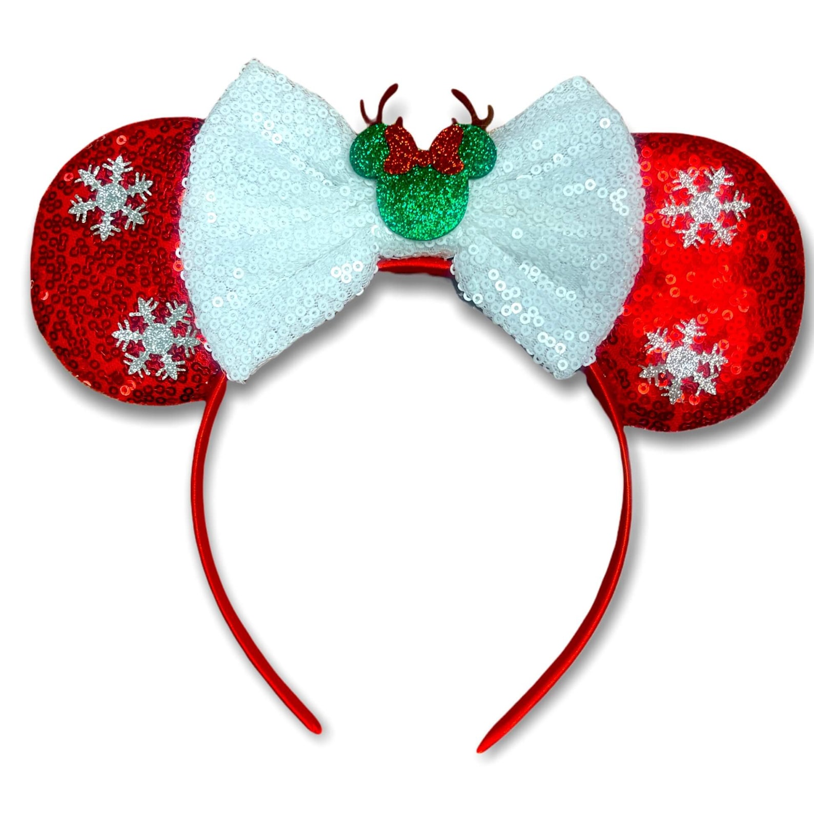 Magic Mouse Sequin Christmas Headband Ears 9 Styles to Choose Etsy