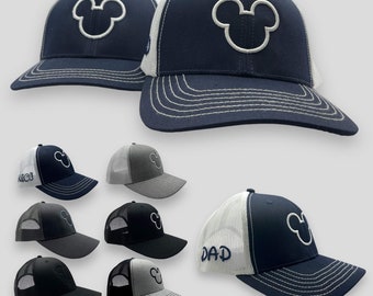 Matching Trucker Mouse Hats Customizable | Youth & Adult