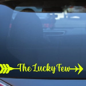The Lucky Few Down Syndrome Awareness Decal