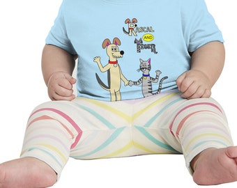 Rascal the Dog and Tiger the Cat Infant T-Shirt