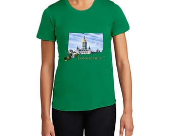 Connecticut (State Capitol) Ladies T-Shirt