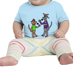 Buddy the Lab and Max the Great Dane Custom Infant T-Shirt