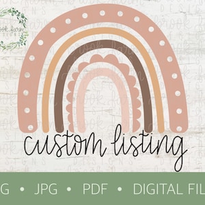 Digital Design | Custom | Occupation | Job Title | Career | Hand Lettered | PNG | JPEG | PDF | Instant Download