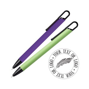 Personalised Sofi Ballpoint Pen, Custom Name Gift, Teacher Thank You, Corporate Promotional Stationery, black ink