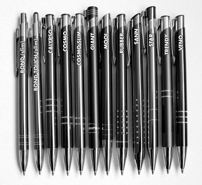 Personalized Graphite Metal Pen: Engraved Keepsake Gift - Etsy