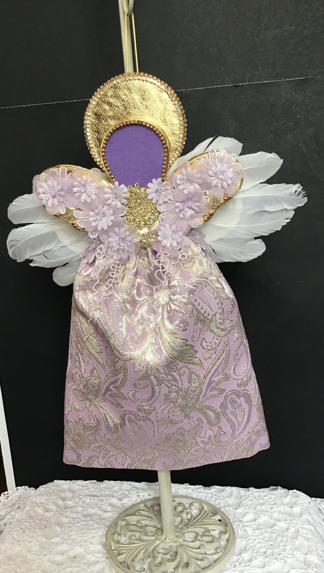 Angel Wings, Angel Door Hanger, Angel Wall Hanging, Memorial to a Loved