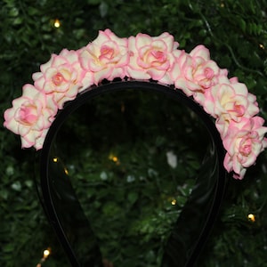 Rosa/Creme Blumenkrone