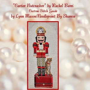 Rachael Barri "Monsieur C" Nutcracker Stitch Guide w/Embellishment Package