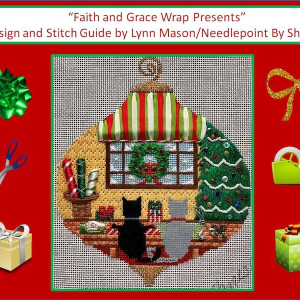 Faith and Grace Wrap Presents Stitch Guide FG-16