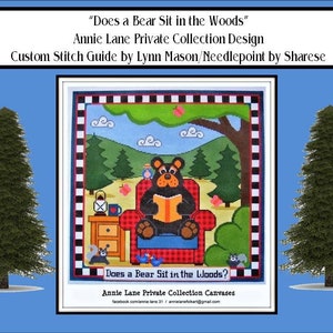 Does a Bear Sit in the Woods for Annie Lane PC Stitch Guide