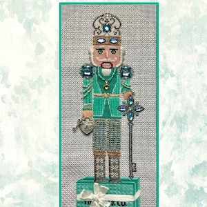Rachael Barri Duke of Diamonds Nutcracker Stitch Guide w/Embellishment Package
