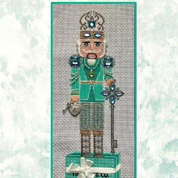 Guía de punto de El Cascanueces del Duque de Diamantes con paquete de adornos