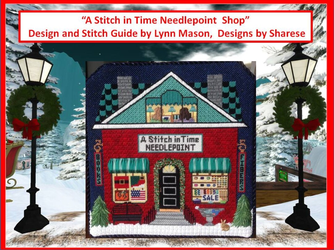 The Needlepoint Cottage Stitch Guide Etsy