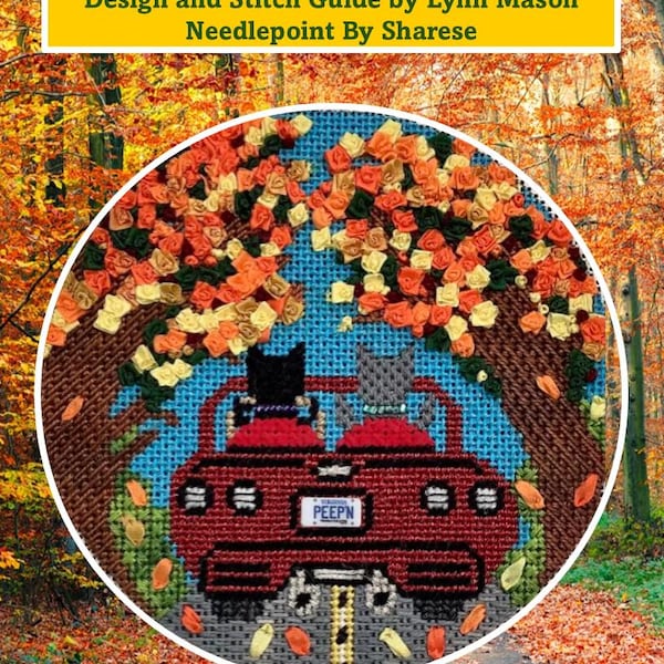 STITCH GUIDE for Faith and Grace Leaf Peepin' FG-25