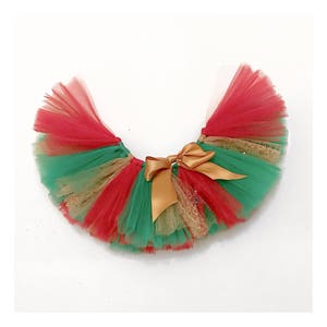 RED/GREEN/&SPARKLE, christmas tutu, 1st christmas, holiday tutu, red tutu, green tutu, toddler tutu, christmas outfit