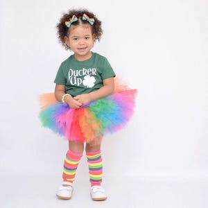 Rainbow CLASSIC, rainbow tutu, rainbow skirt, girls rainbow tutu, girls tutu, toddler tutu, baby tutu, st patricks tutu, rainbow