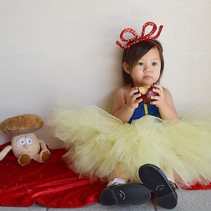 SNOW, Snow White dress, princess dress, Snow White costume, Snow White tutu, Snow White tutu dress,  Snow White birthday