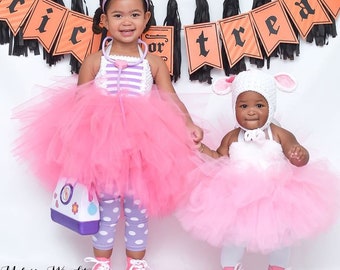 DOC, Doc mcstuffins tutu, doc mcstuffins tutu dress, doc mcstuffins costume, halloween doc mcstuffins, doc mcstuffins birthday