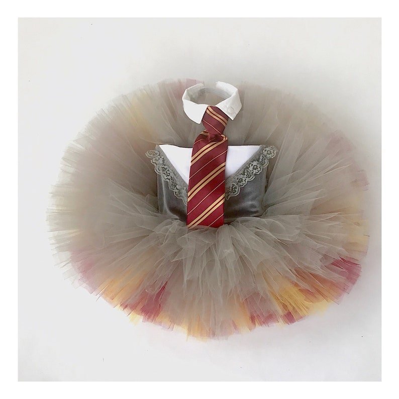 WIZARD, Harry Potter costume, Harry Potter tutu, Harry Potter tutu dress, Harry Potter halloween, Hermione costume, Hermione halloween image 5