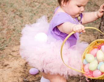 Cotton Tail CLASSIC, bunny tutu, easter skirt, girls bunny tutu, girls tutu, toddler tutu, baby tutu, bunny tail, easter