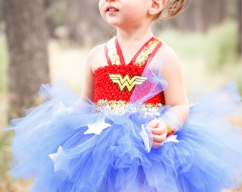 Superhero Girl, super women tutu, Wonder Woman costume, Wonder Woman halloween,